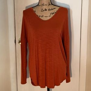 NWOT Rust Color Top
